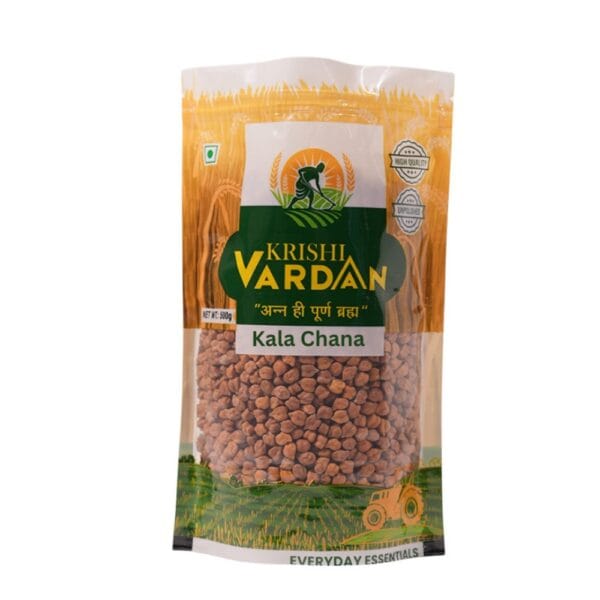 Krishi Vardan Kala Chana | Unpolished | High Protein | Fiber Rich | Premium Quality | 500g