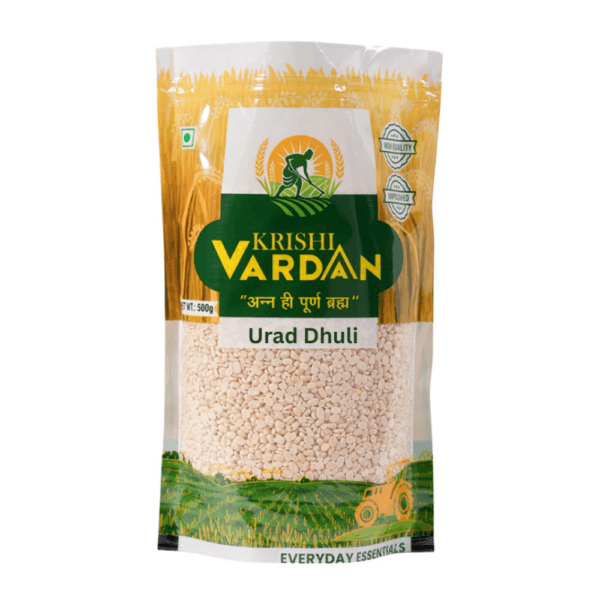 Krishi Vardan Urad Dhuli | Unpolished | High Protein | Fiber Rich | Premium Quality | 500g