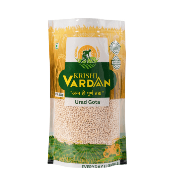 Krishi Vardan Urad Gota | Unpolished | High Protein | Fiber Rich | Premium Quality | 500g